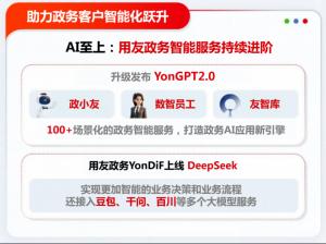 YonDiF遇上DeepSeek，财政“AI+助企惠企”智能化跃升