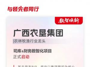 启动！广西农垦集团基于用友BIP推进财务数智化升级