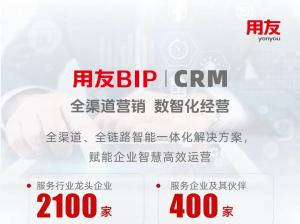 上半年，他们选择用友BIP营销云！